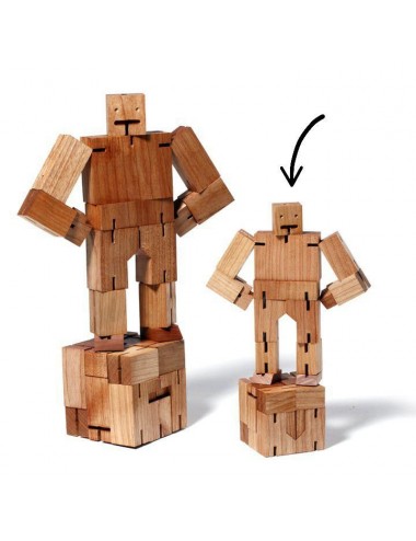Robot Cubebot micro fusta +3 anys